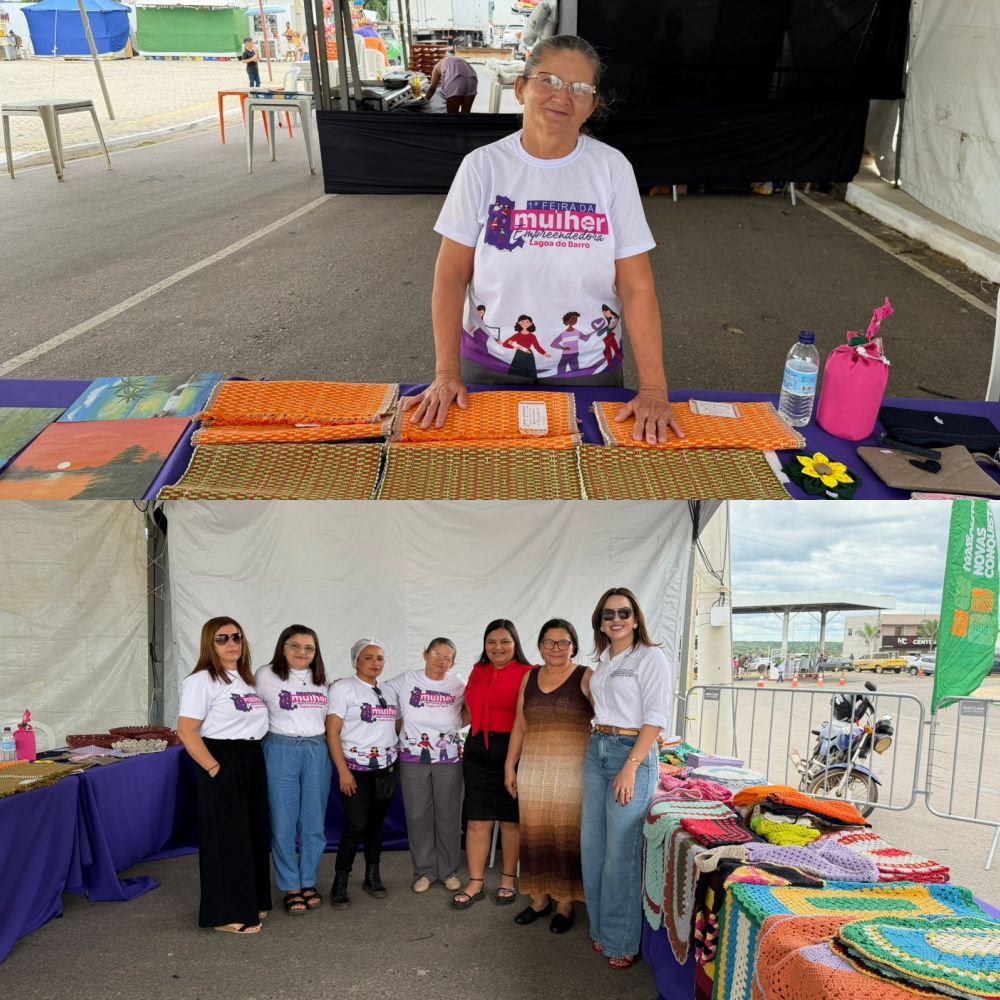 Prefeitura de Lagoa do Barro realiza 1ª Feira da Mulher Empreendedora e fortalece protagonismo feminino no município | Divulgação/Ascom