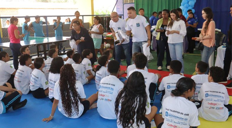Monsenhor Gil lança projeto “Piauí Talentos do Judô” e incentiva jovens no esporte