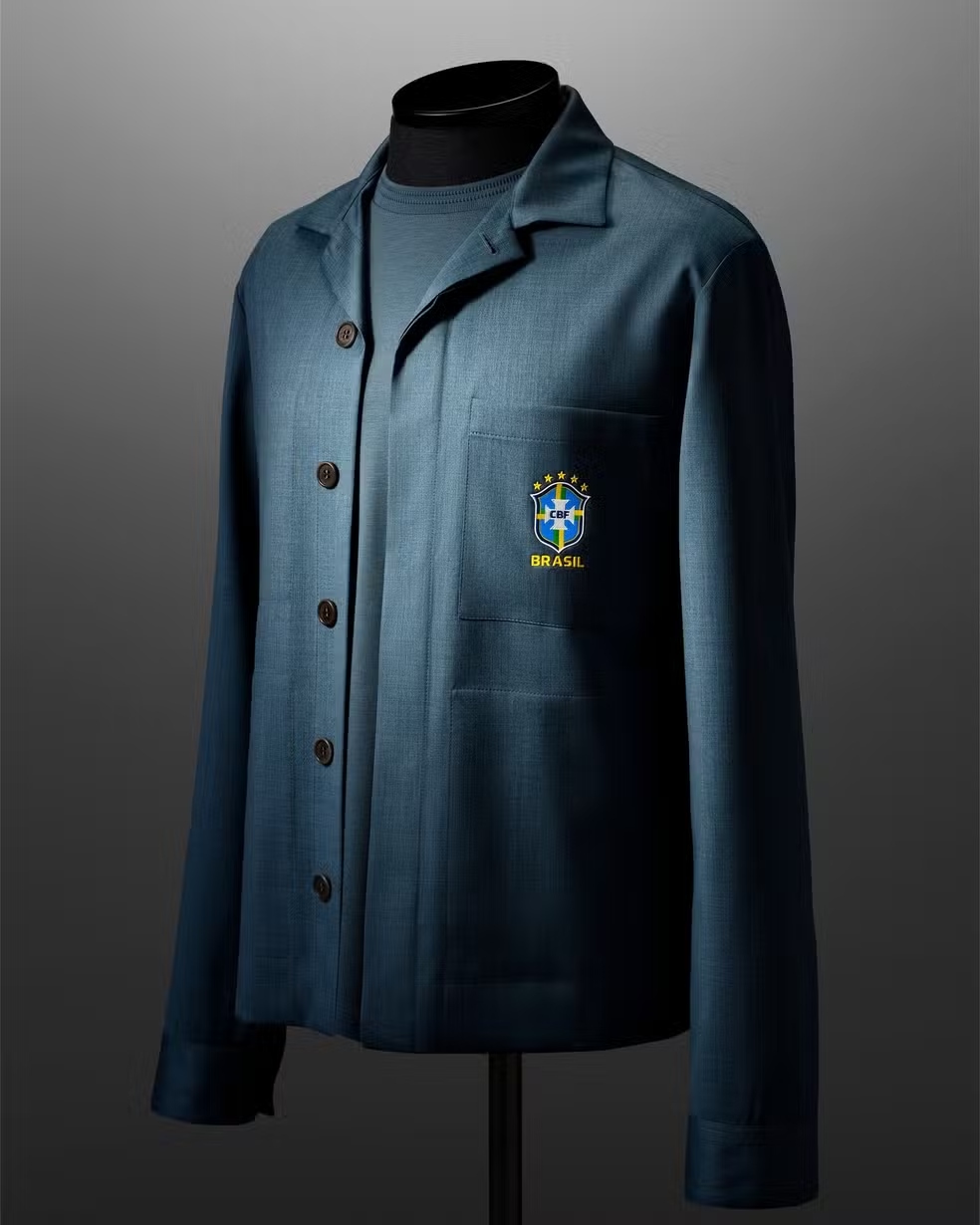 Jogadores da Seleção viajarão para a Copa do Mundo vestindo caban - Foto: Divulgação / Ricardo Almeida 