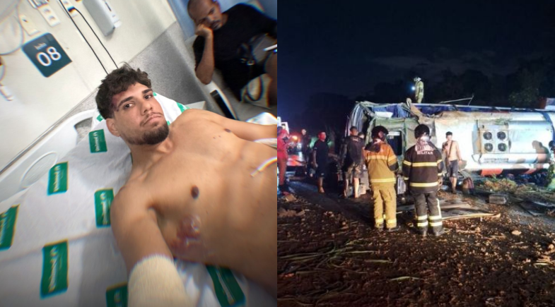 Cantor utilizou as redes sociais para tranquilizar fãs- Foto: Instagram- CBMEPI 