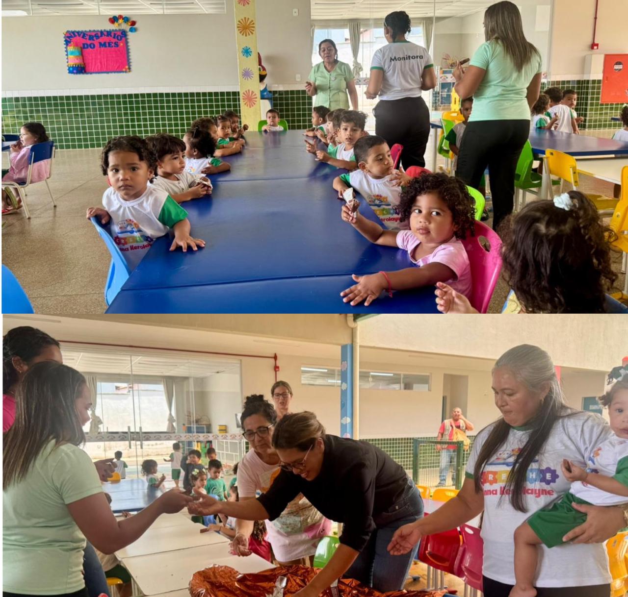 Prefeita Ivanária Sampaio realiza entrega de ovos de Páscoa para crianças - Divulgação/ASCOMPrefeita Ivanária Sampaio realiza entrega de ovos de Páscoa para crianças - Divulgação/ASCOM