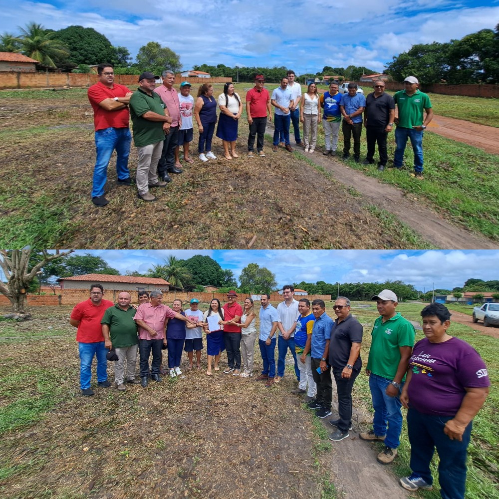 Prefeito Abdoral Melo assina ordem de serviço para creche de R$ 3 milhões em São João do Arraial | Divulgação/Ascom