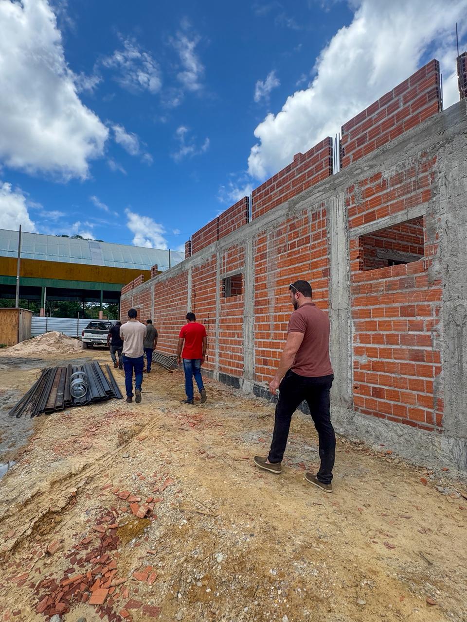  Início das obras de reforma e ampliação da Escola Municipal Teresa de Jesus - Divulgação/ASCOM