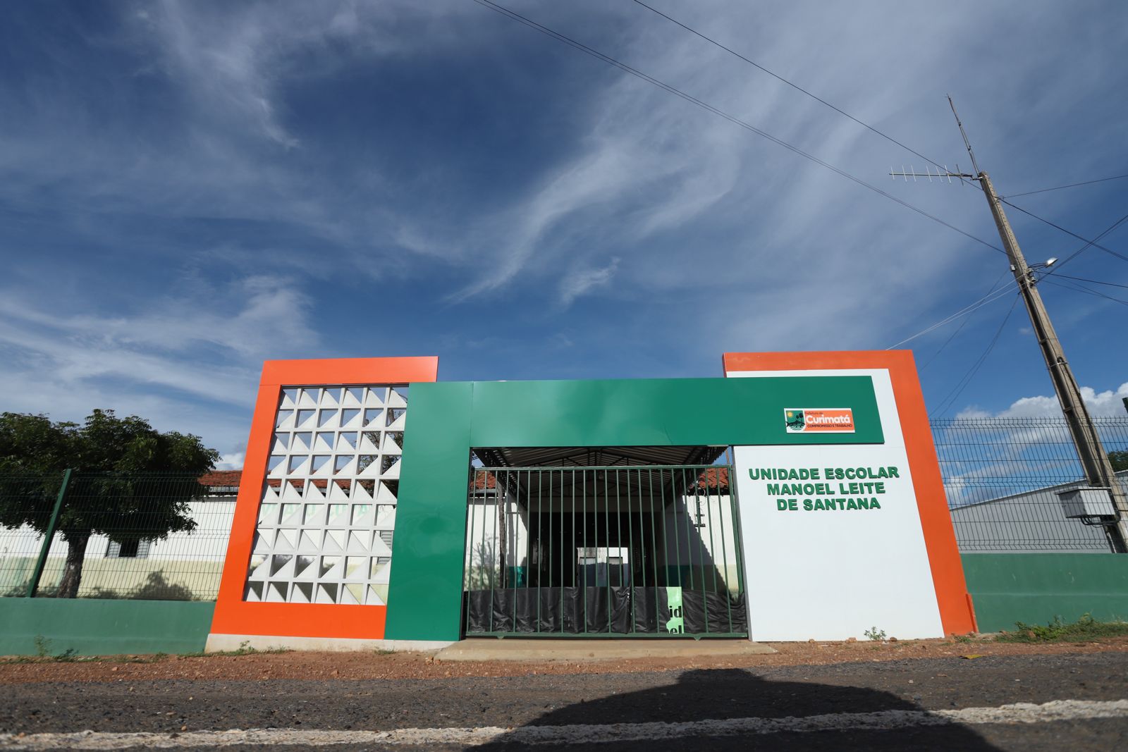  Inauguração da Unidade Escolar Manoel Leite Santana - Divulgação/ASCOM