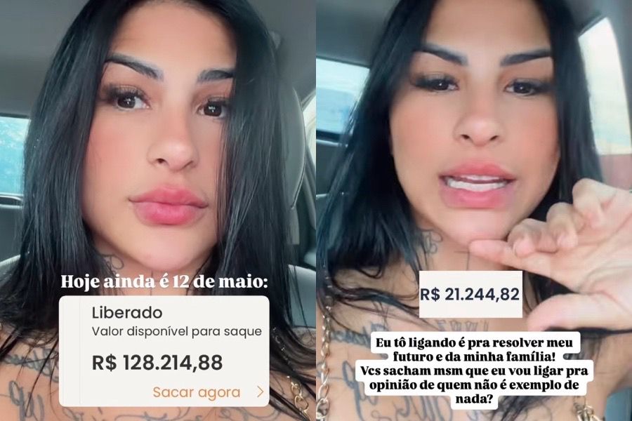 Japa Cantora fatura R$ 20 mil por dia com conteúdo adulto / Foto - ReproduçãoJapa Cantora fatura R$ 20 mil por dia com conteúdo adulto / Foto - Reprodução