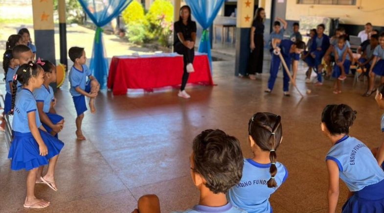 Prefeitura de Tanque do Piauí promove ação de saúde e alimentação saudável em escola municipal