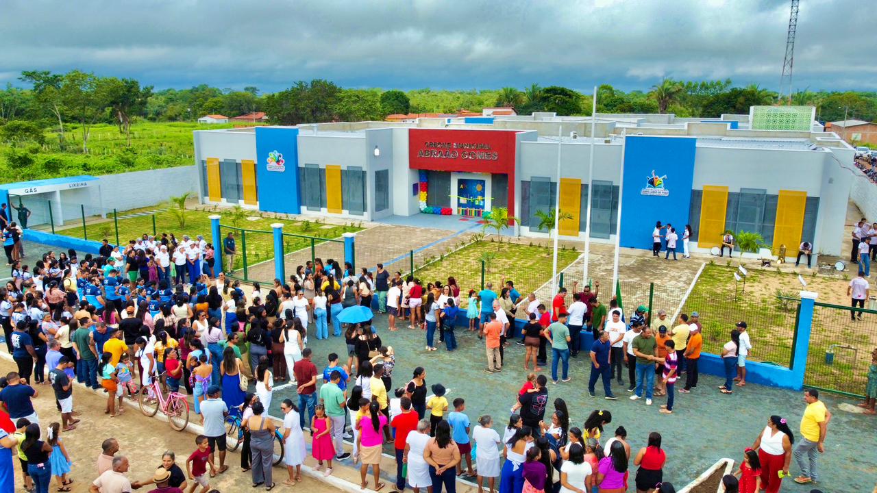 Prefeitura de Campo Largo do Piauí inaugura novo prédio da Creche Municipal Deputado Abraão Gomes - Divulgação/ASCOMPrefeitura de Campo Largo do Piauí inaugura novo prédio da Creche Municipal Deputado Abraão Gomes - Divulgação/ASCOM
