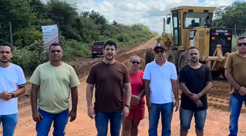 Prefeitura de Hugo Napoleão inicia recuperação de 93 km de estradas vicinais na zona rural