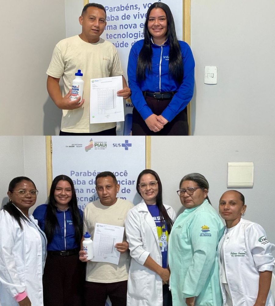Prefeitura de Nossa Senhora de Nazaré promove ação para hipertensos e diabéticosv | Divulgação/Prefeitura de Nossa Senhora de Nazaré
