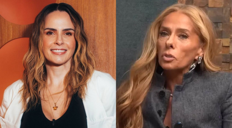 Ana Paula Renault se emociona ao expor conversa com Adriane Galisteu