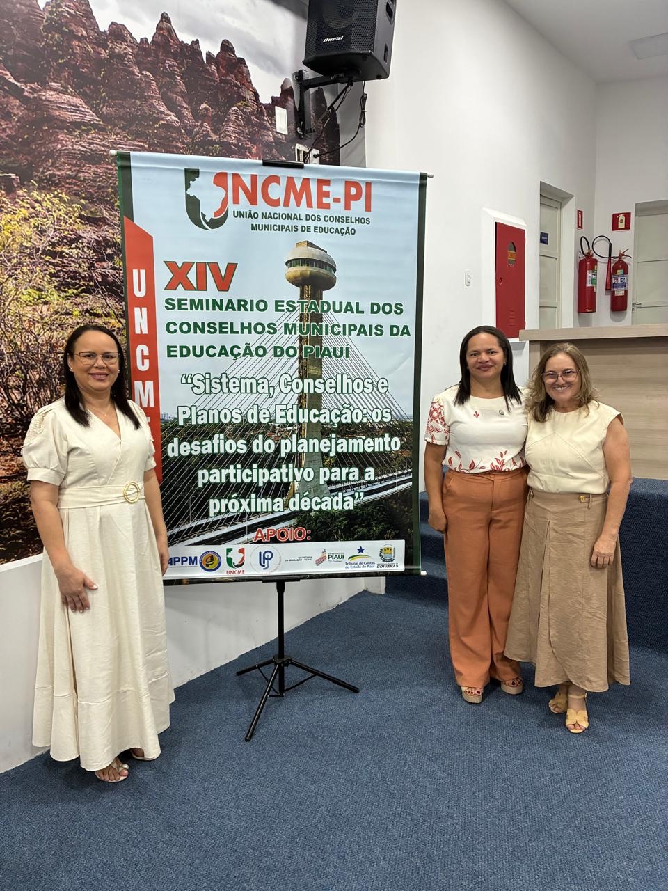 Educação de Caxingó marca presença em seminário estadual da UNCME - Imagem 1