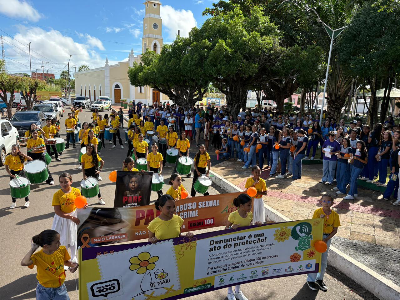 Esperantina realiza mobilização no Dia Nacional de Combate ao Abuso e Exploração - Divulgação/ASCOMEsperantina realiza mobilização no Dia Nacional de Combate ao Abuso e Exploração - Divulgação/ASCOM