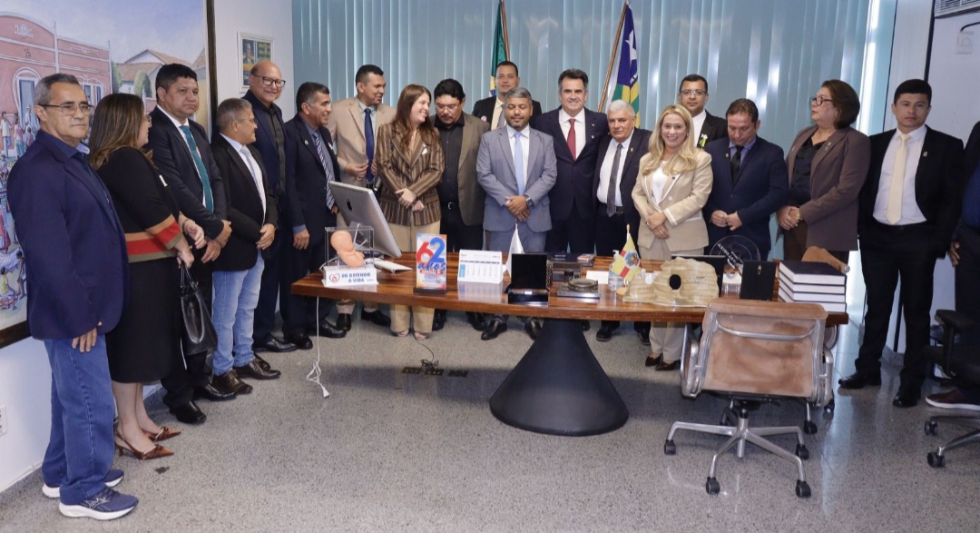 Ciro Nogueira com prefeitos em Brasília 