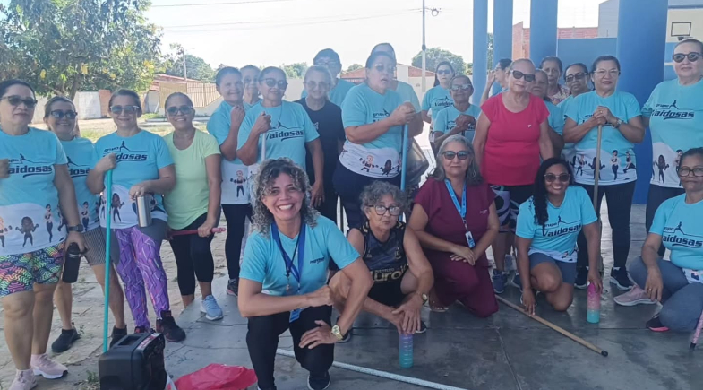 Prefeitura de Parnaíba realiza atividade do Grupo das Vaidosas voltada à promoção da saúde