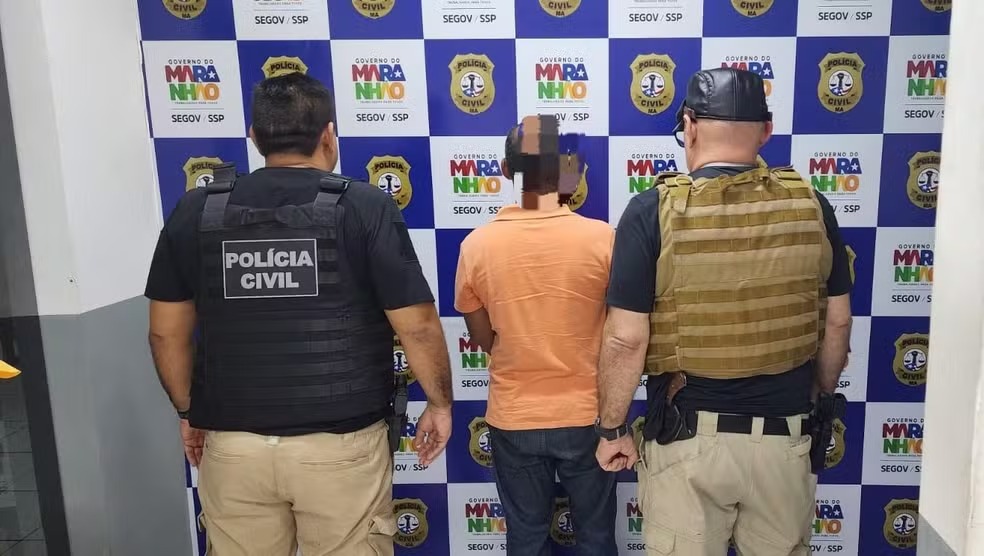 Diretor preso em Timon | Foto: PC-MA