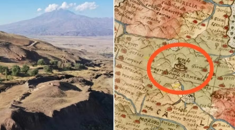 Mapa-múndi de 1587 indica montanha onde estaria a Arca de Noé; saiba onde