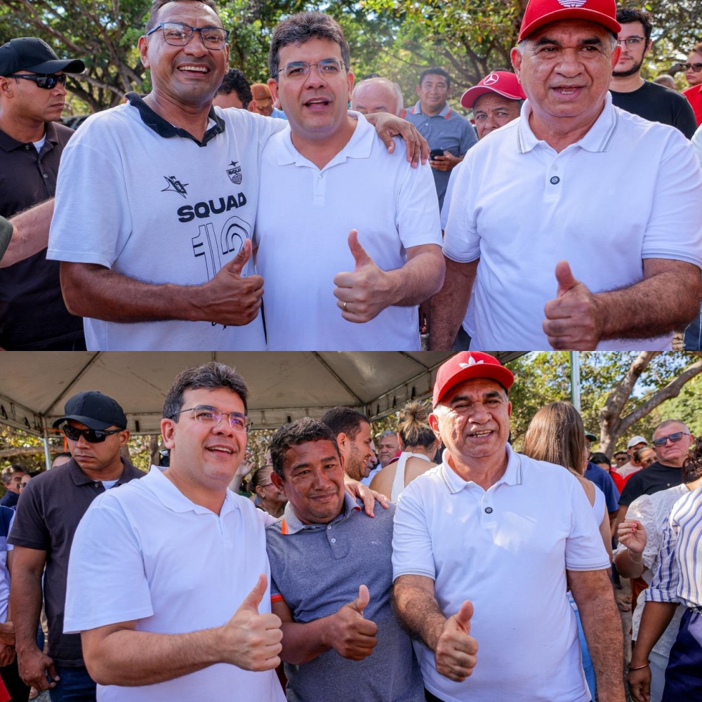 Prefeito Milton Passos e Rafael Fonteles inauguram PI-220 em Pau D’Arco do Piauí - Imagem 3