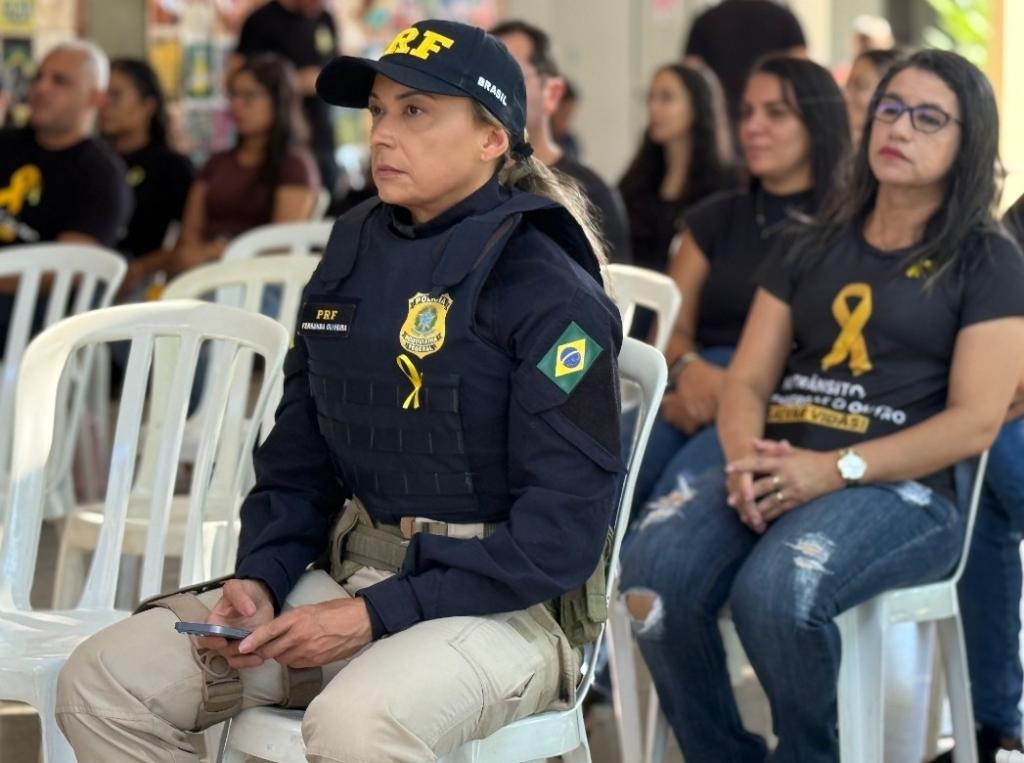 Parnaíba reforça conscientização no trânsito com ações da campanha Maio Amarelo - Divulgação/ASCOM