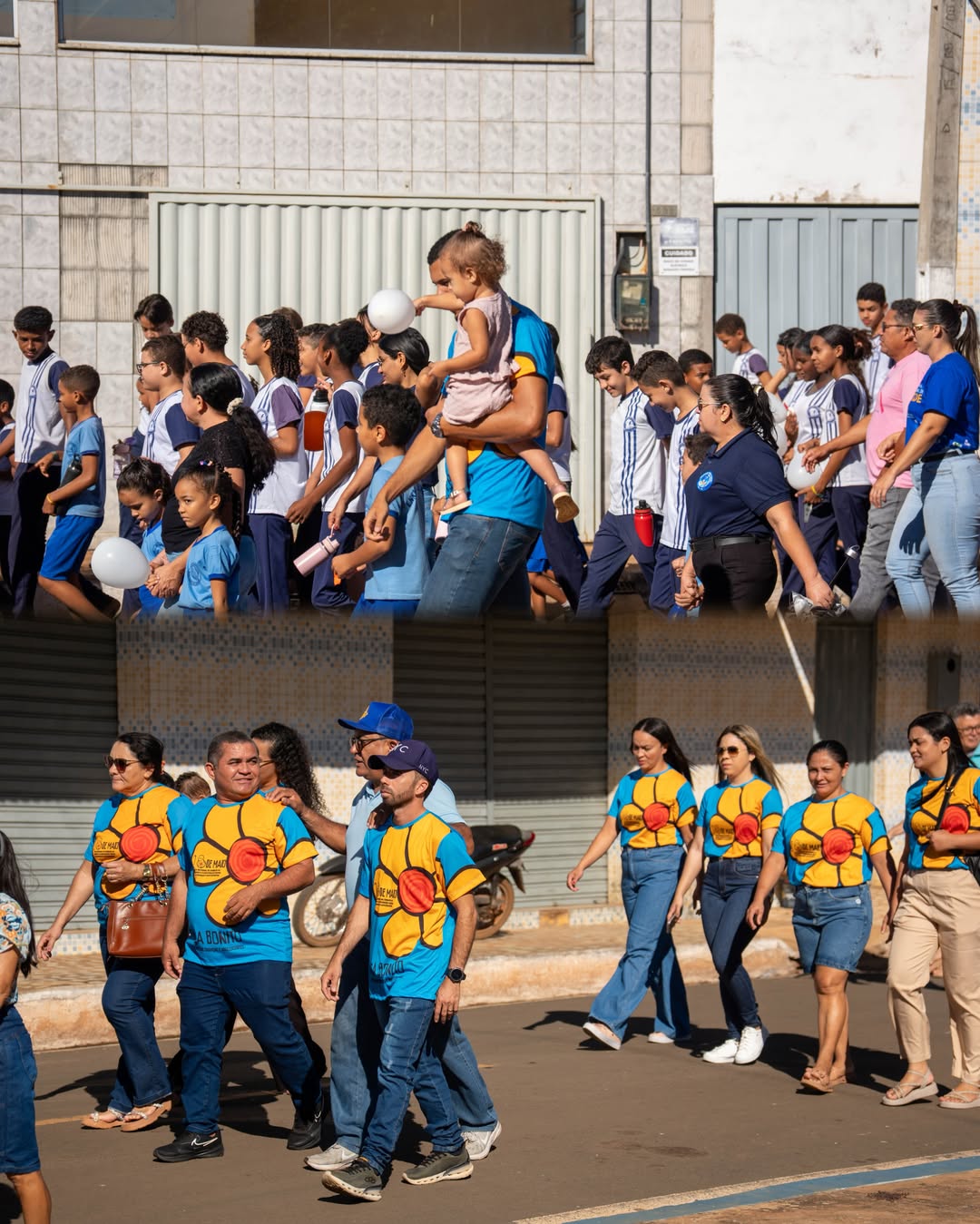 Prefeitura de Tanque do Piauí realiza caminhada em alusão à campanha Maio Laranja - Divulgação/ASCOMPrefeitura de Tanque do Piauí realiza caminhada em alusão à campanha Maio Laranja - Divulgação/ASCOM