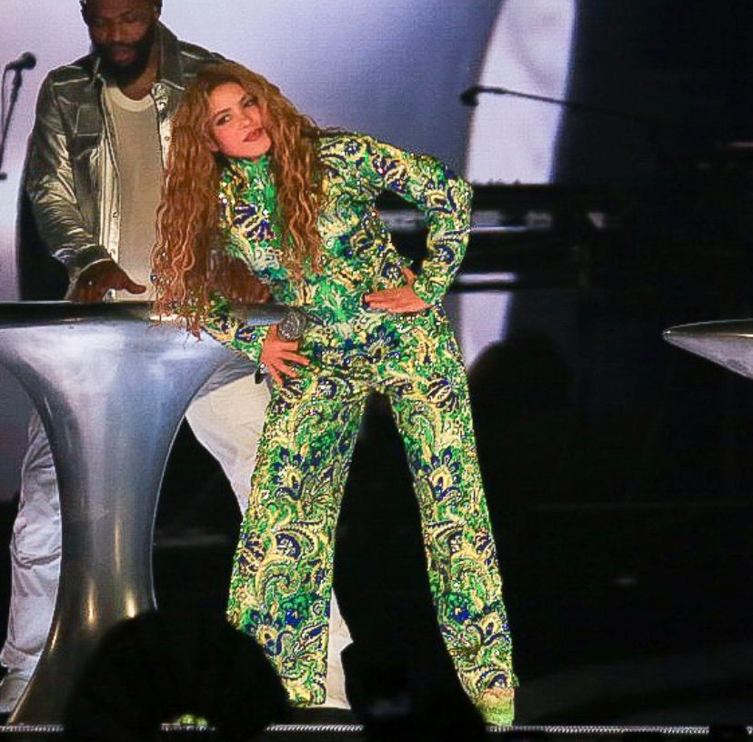 Shakira em Copacabana  Foto Dilson Silva (AgNews)