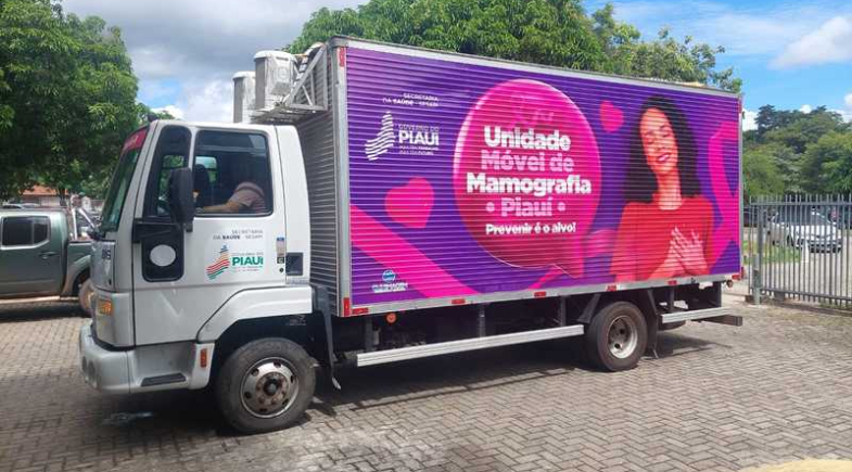 Carreta da mamografia atenderá mulheres em Nossa Senhora de Nazaré