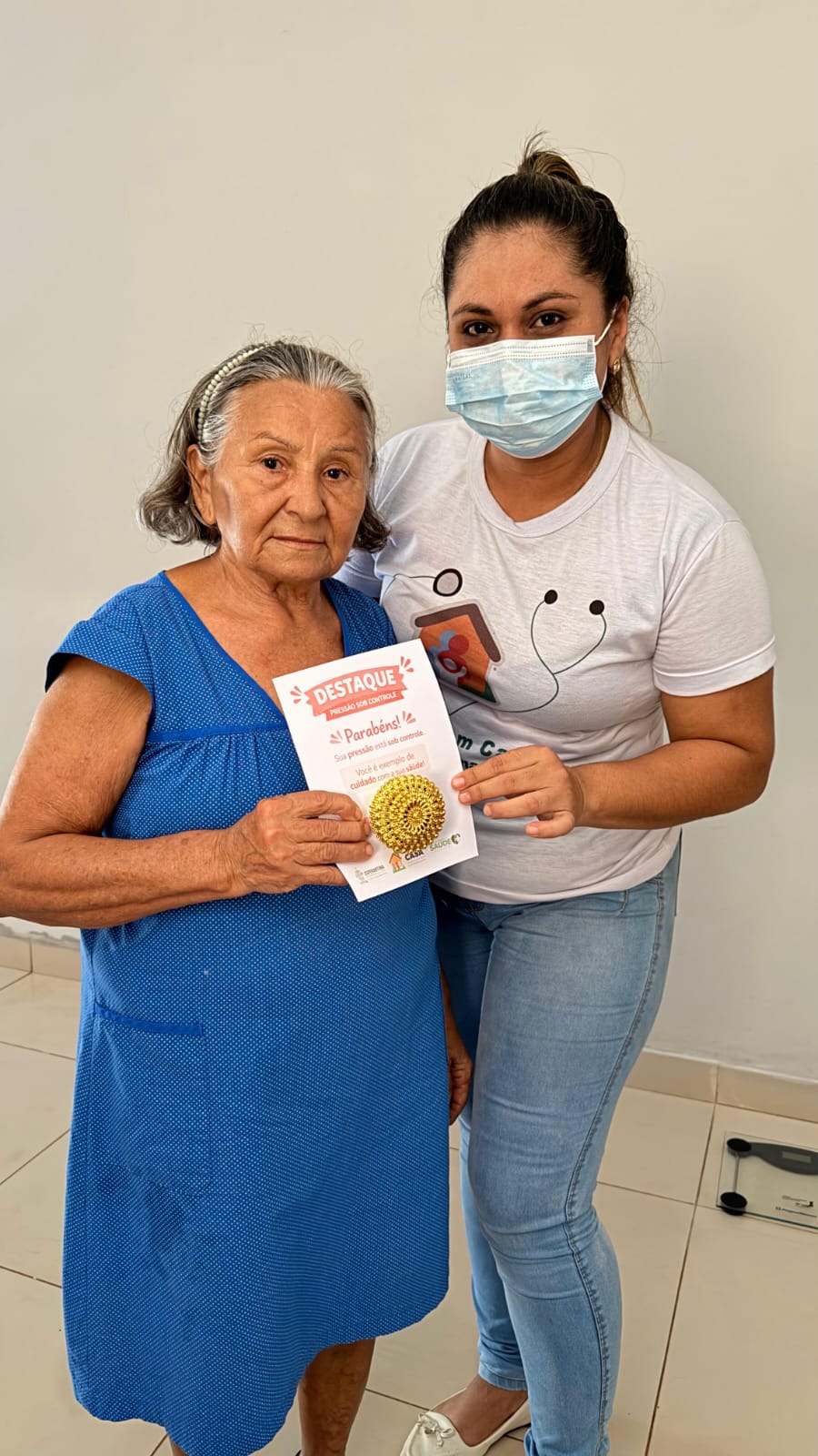 Prefeitura de Esperantina amplia ações de prevenção à hipertensão com projeto 'Pressão Sob Controle'- Divulgação/ASCOMPrefeitura de Esperantina amplia ações de prevenção à hipertensão com projeto 'Pressão Sob Controle'- Divulgação/ASCOM