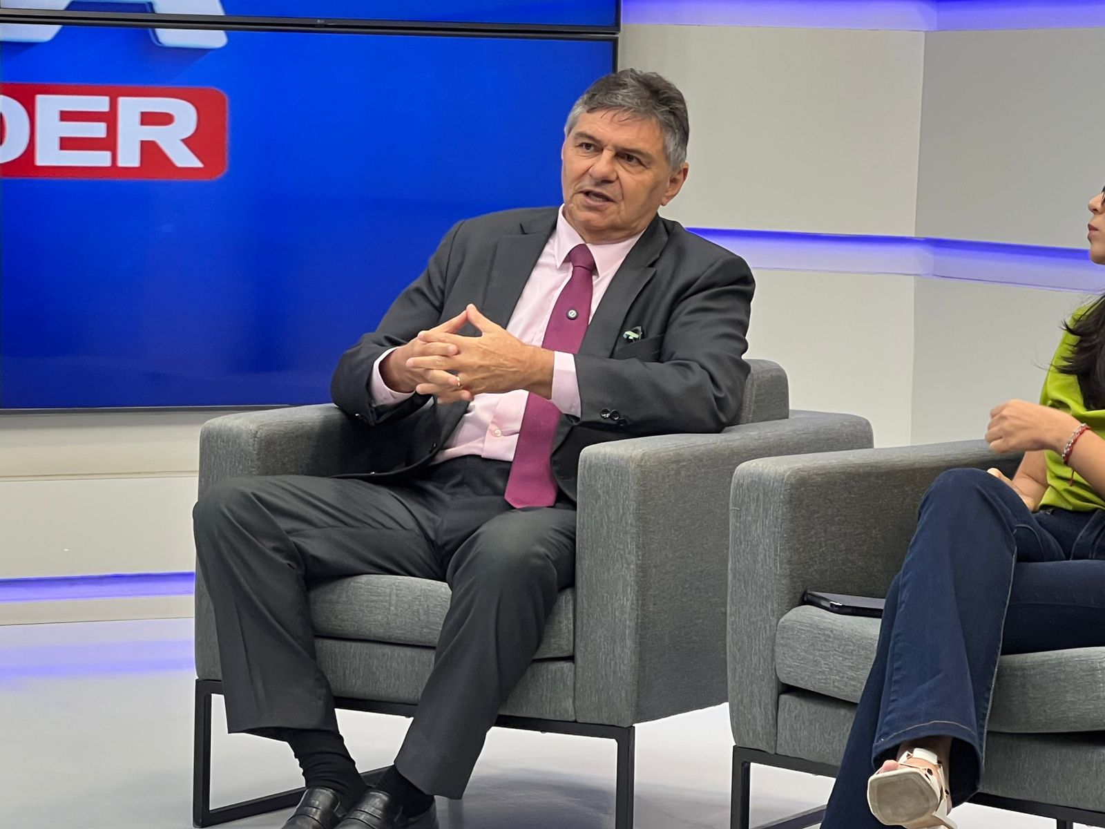 Presidente do TCE-PI, Kennedy Barros em entrevista ao Jogo do Poder - Foto: MeioNews