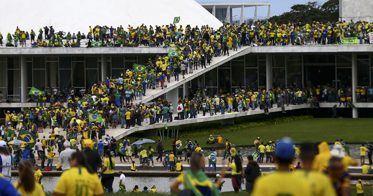 Atos Golpistas do 8 de Janeiro - Foto: Reprodução