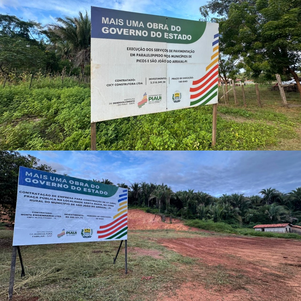 Prefeito Abdoral Melo anuncia pacote de investimentos para São João do Arraial | Divulgaçaõ/Ascom