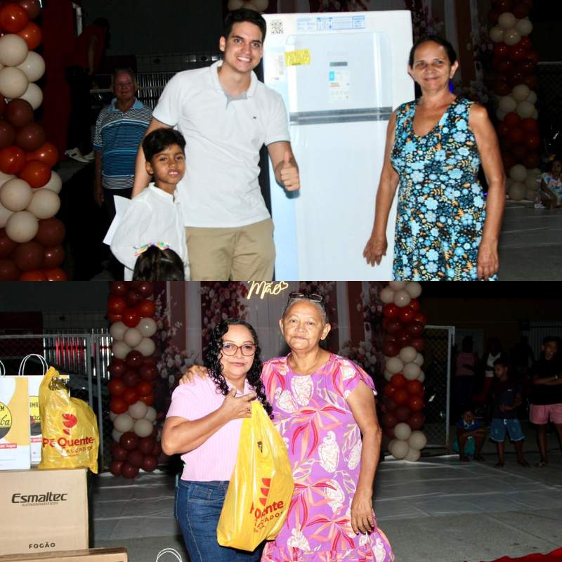 Hugo Napoleão promove grande festa em homenagem às mães com sorteio de uma Honda Biz 0km - Divulgação/ASCOMHugo Napoleão promove grande festa em homenagem às mães com sorteio de uma Honda Biz 0km - Divulgação/ASCOM