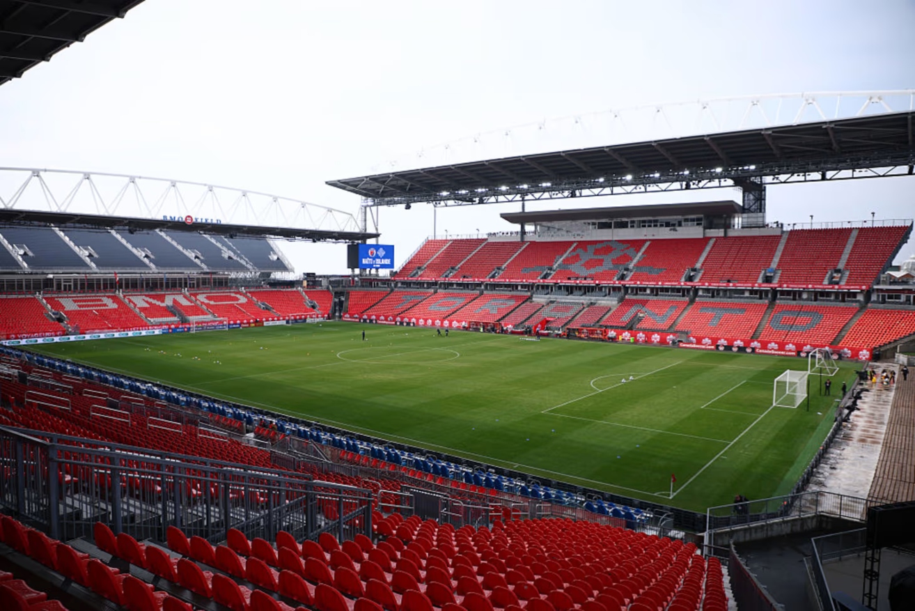 Estádio BMO Field, em Toronto | Foto: Vaughn Ridley/Getty Images