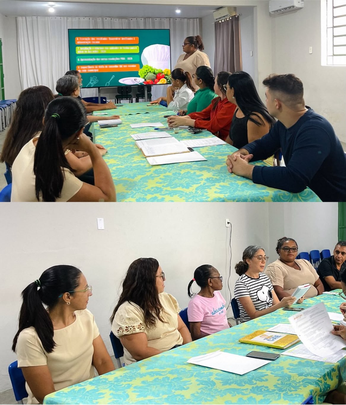 Angical realiza reunião de alinhamento do Conselho de Alimentação Escolar - Divulgação/ASCOM