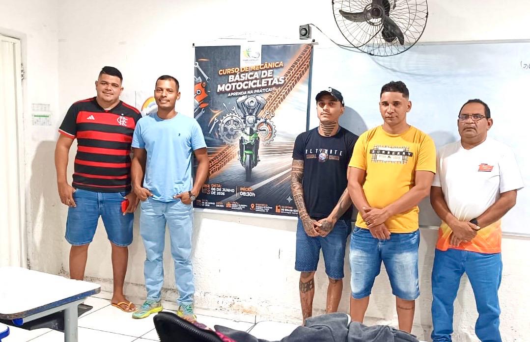 Hugo Napoleão realiza curso gratuito de mecânica de motos e amplia oportunidades de qualificação profissional - Imagem 1