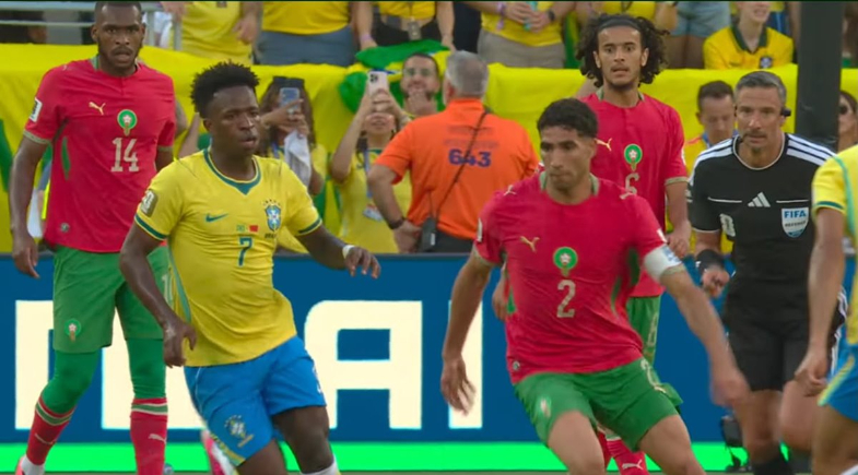 Brasil empara com o Marrocos | Reprodução