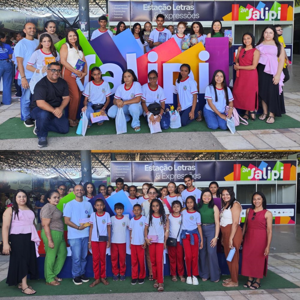 Título 1: Alunos de Pau D’Arco do Piauí participam da 24ª edição do SALIPI em Teresina | Divulgação/Ascom