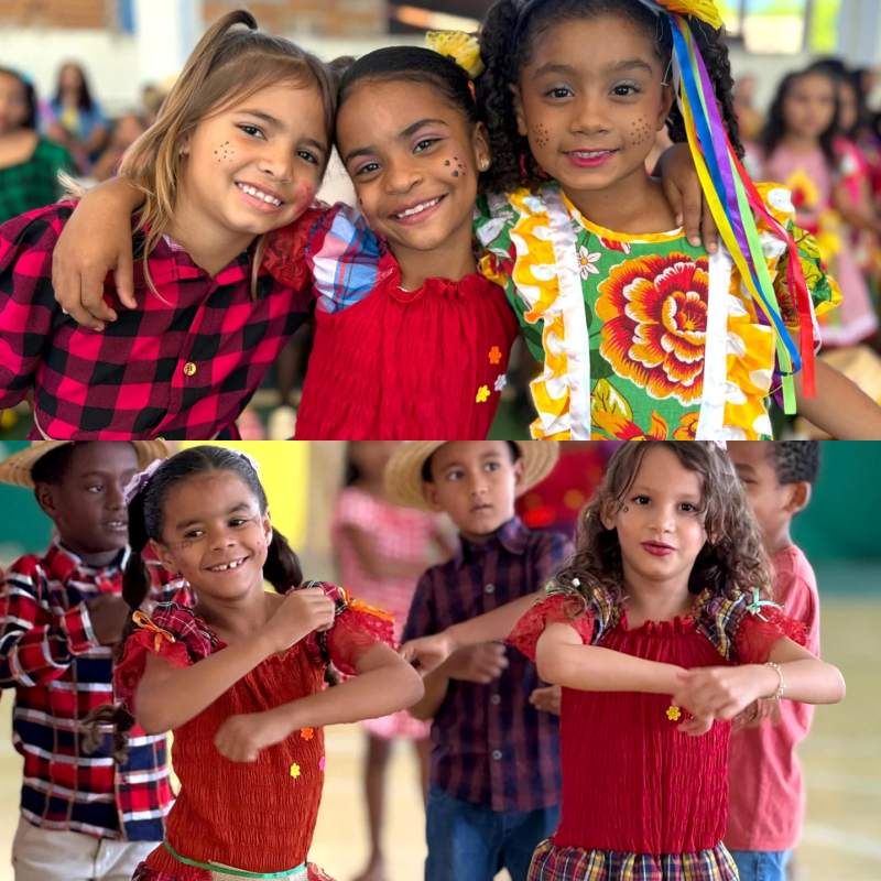 Centro Educacional Elisa Modesto Amorim realiza Arraiá Junino - Foto: Prefeitura de São João do PiauíCentro Educacional Elisa Modesto Amorim realiza Arraiá Junino - Foto: Prefeitura de São João do Piauí