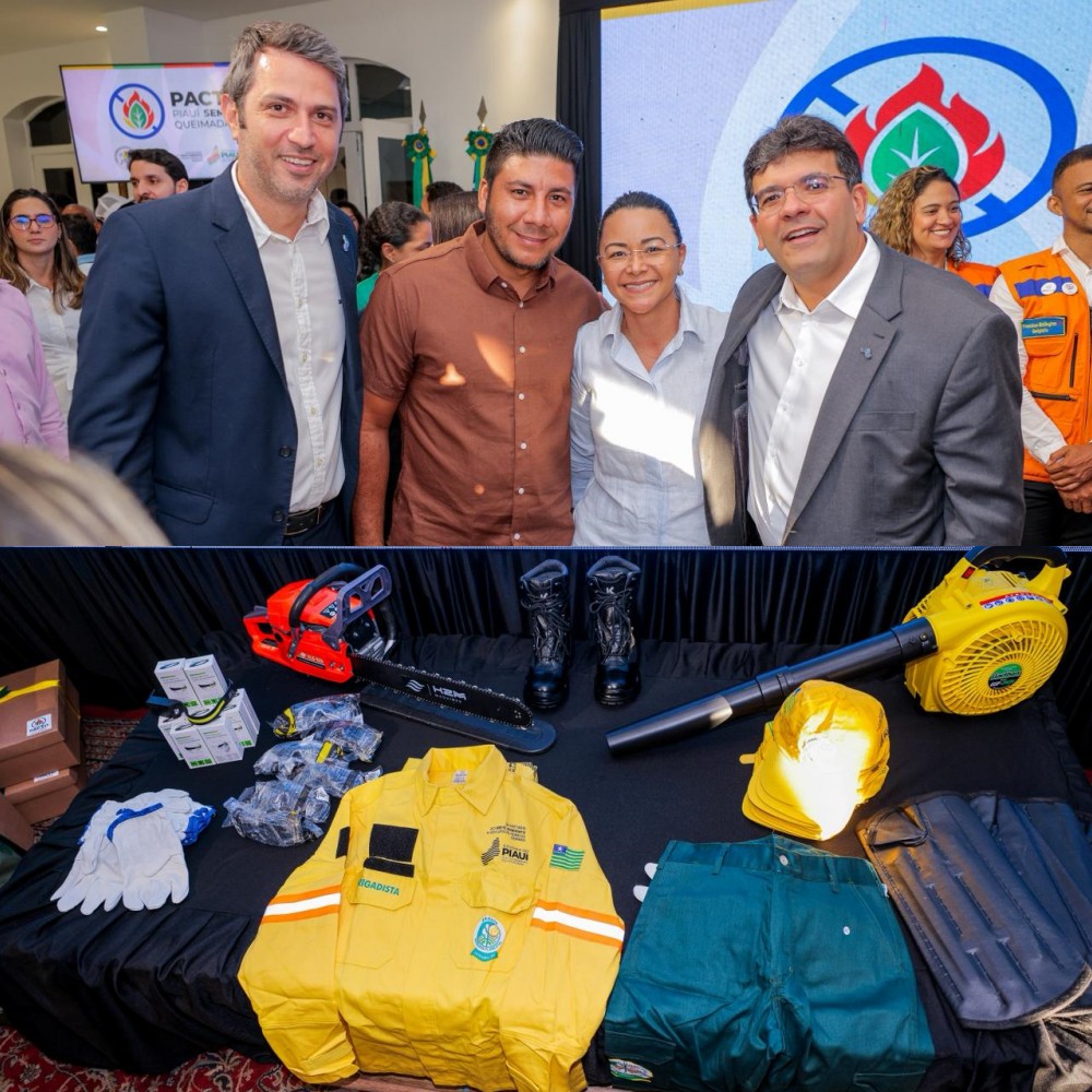 Prefeita de São Gonçalo do Gurguéia participa do lançamento do Pacto Piauí Sem Queimadas em Teresina | Divulgação/Ascom