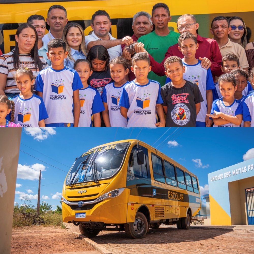 Vera Mendes entrega novo ônibus escolar para fortalecer transporte de estudantes | Divulgação/Ascom