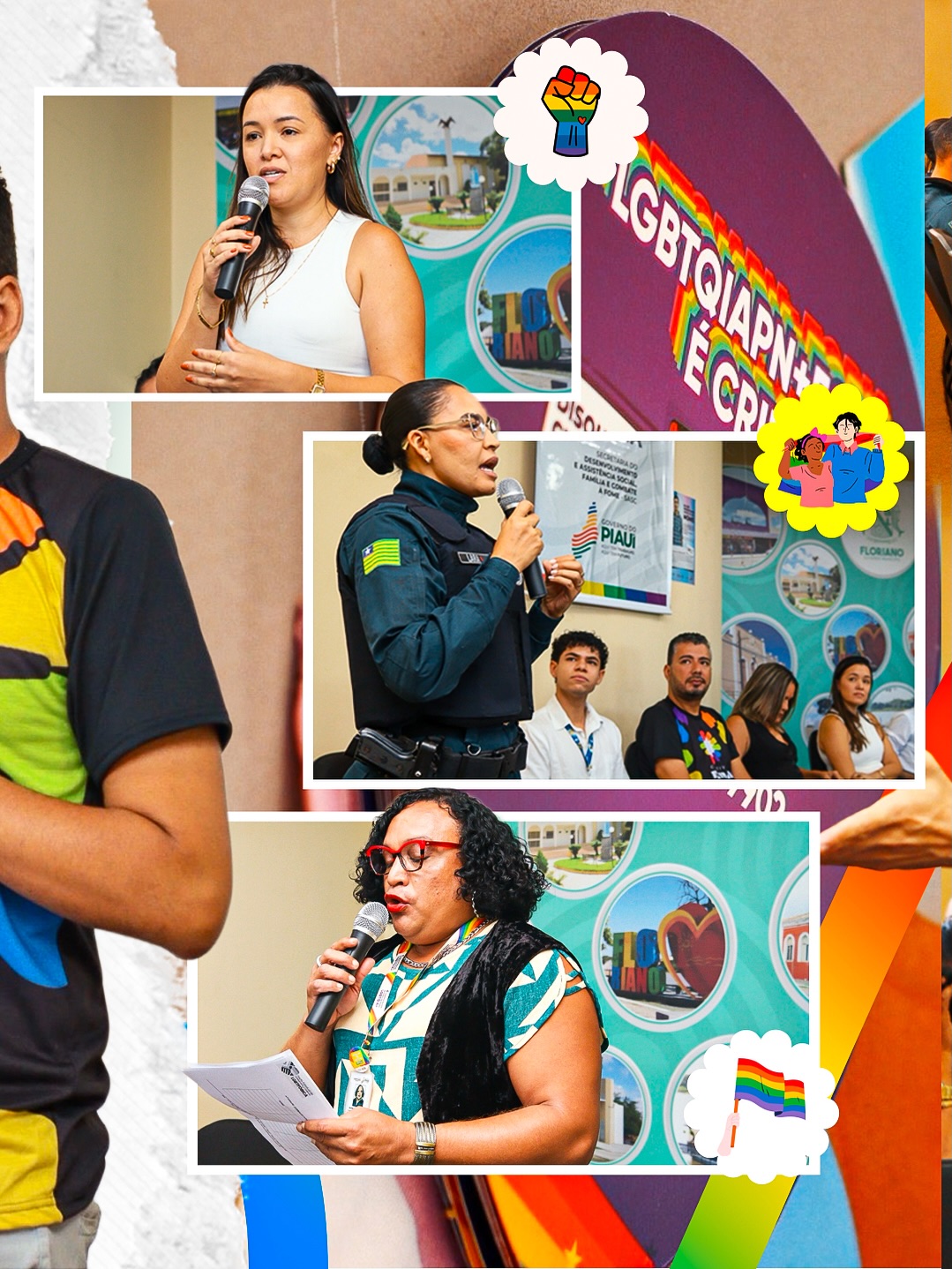 Floriano realiza formação sobre enfrentamento à LGBTQIA+fobia - Foto: Prefeitura de Floriano