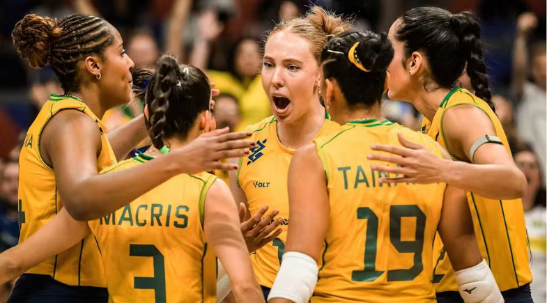 Seleção feminina de volêi | Foto: VNL