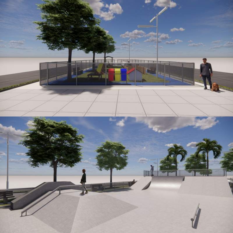 Antiga Praça Noeme Lages será transformada - Divulgação/ASCOMAntiga Praça Noeme Lages será transformada - Divulgação/ASCOM