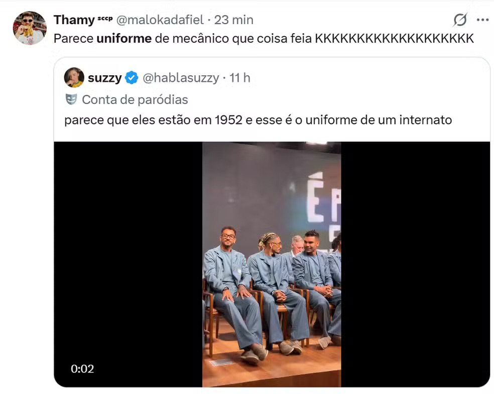 Uniforme da Seleção em viagem para a Copa vira meme nas redes sociais; veja - Imagem 3