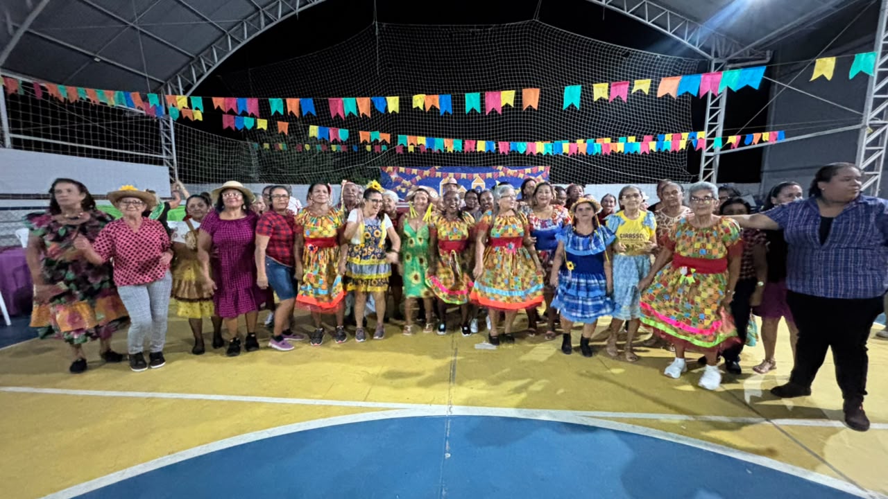 Amarante promove Arraial do Grupo Girassol e fortalece ações para terceira idade - Divulgação/ASCOMAmarante promove Arraial do Grupo Girassol e fortalece ações para terceira idade - Divulgação/ASCOM
