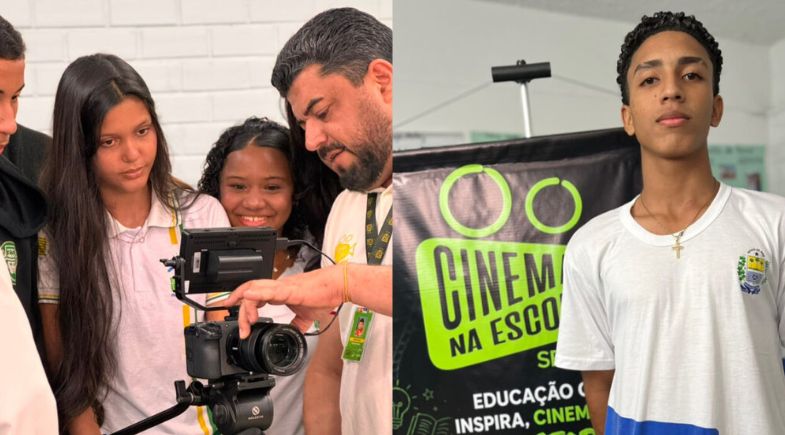 Seduc inicia nova etapa do projeto Cinema na Escola em sete municípios | Seduc