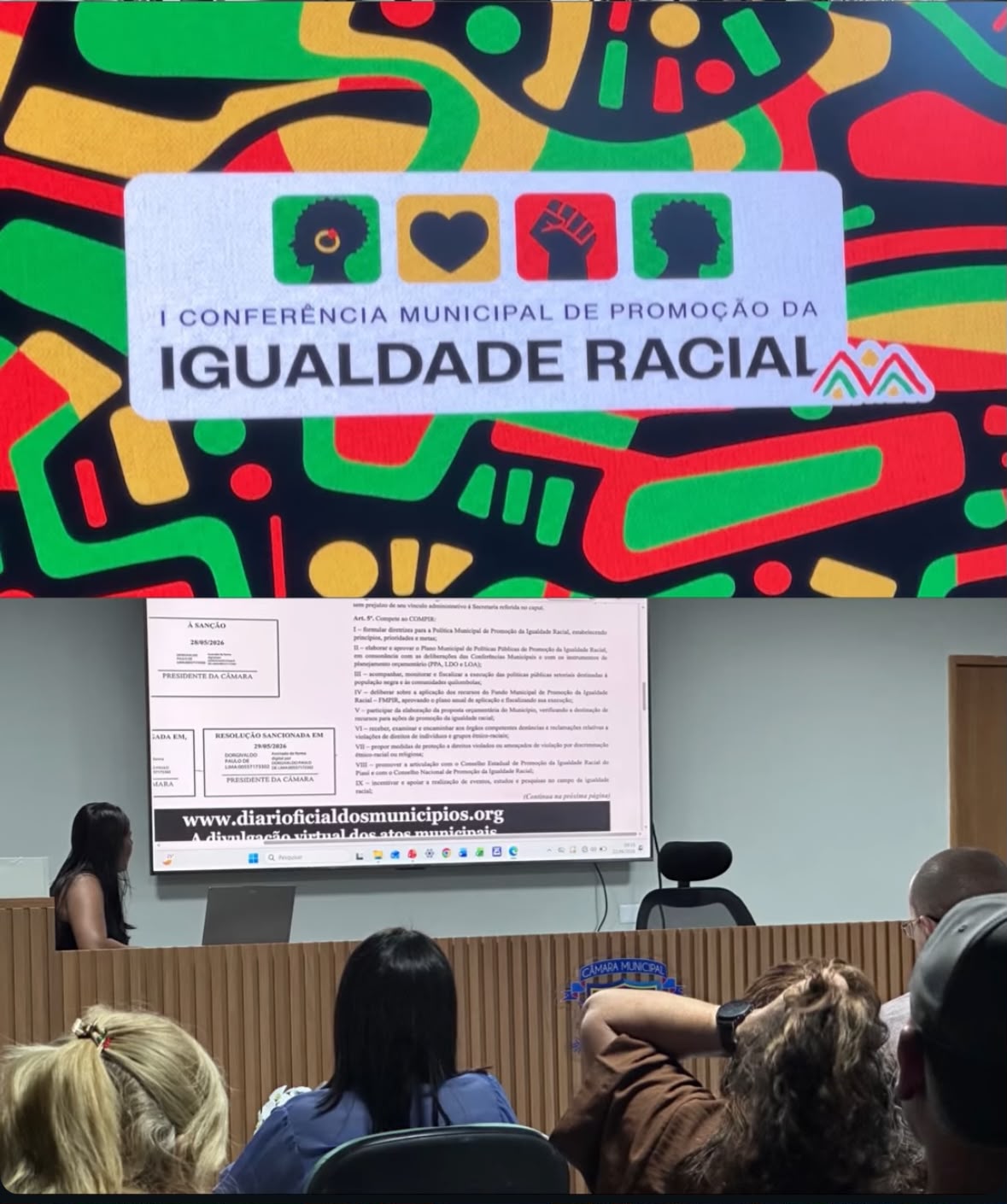 I Conferência Municipal de Promoção da Igualdade Racial - Foto: Prefeitura de São Raimundo Nonato 