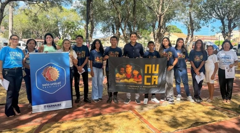 Parnaíba recebe reconhecimento do UNICEF com Carimbo Top Dourado 2025-2028