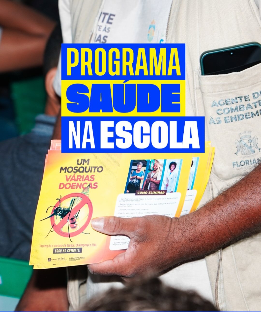 Floriano inicia ações de combate ao Aedes aegypti nas escolas - Divulgação/ASCOMFloriano inicia ações de combate ao Aedes aegypti nas escolas - Divulgação/ASCOM