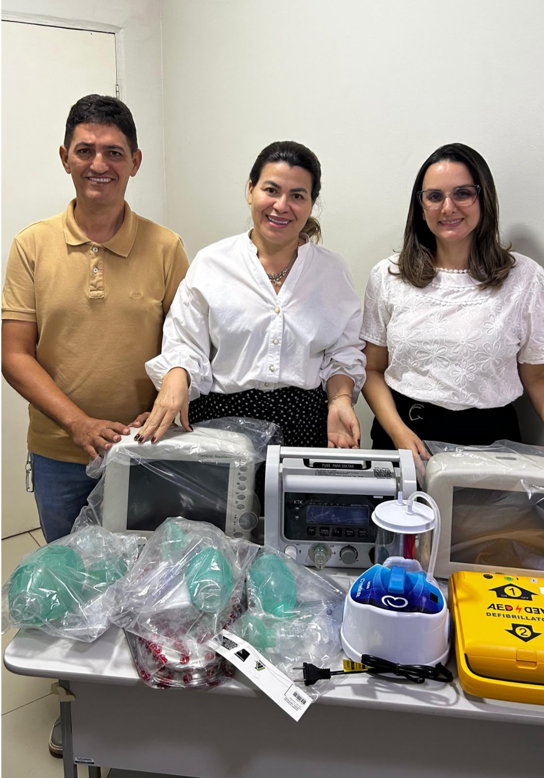 José de Freitas recebe novos equipamentos - Divulgação/ASCOM