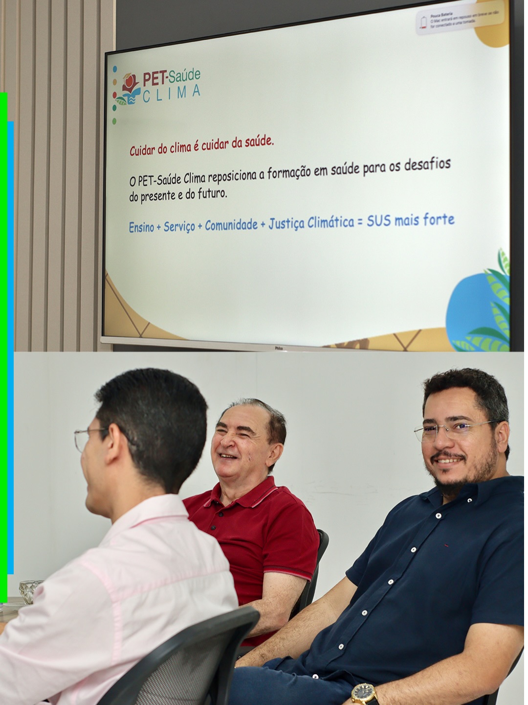 Apresentação do Projeto PET-Saúde Clima - Foto: Prefeitura de FlorianoApresentação do Projeto PET-Saúde Clima - Foto: Prefeitura de Floriano