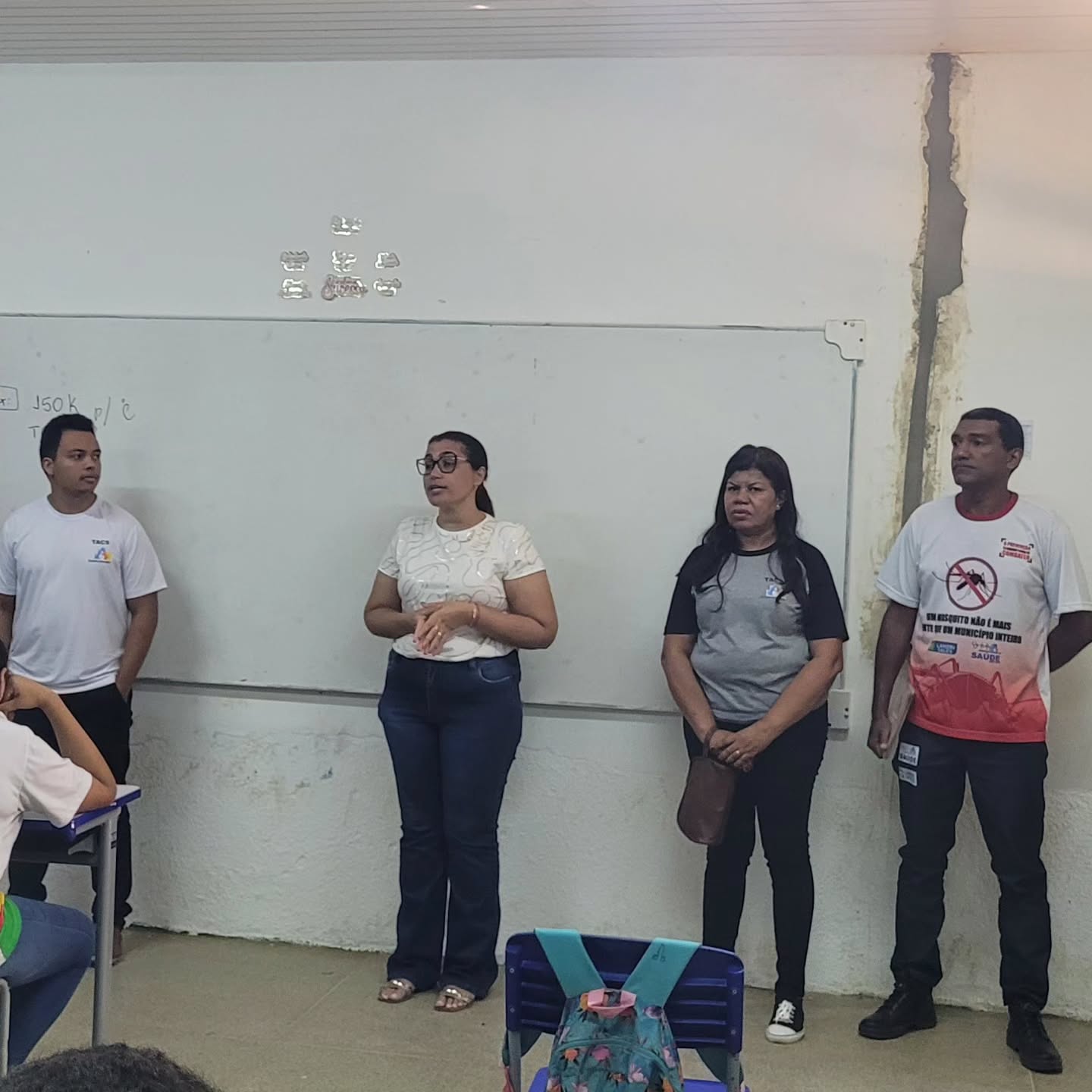 Landri Sales reforça ações de saúde e cidadania nas escolas municipais - Divulgação/ASCOMLandri Sales reforça ações de saúde e cidadania nas escolas municipais - Divulgação/ASCOM